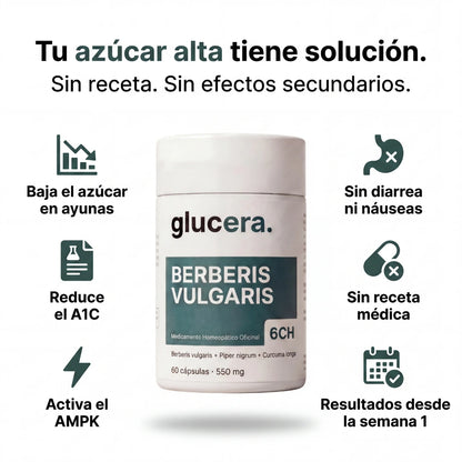 Glucera™ — Control Natural del Azúcar