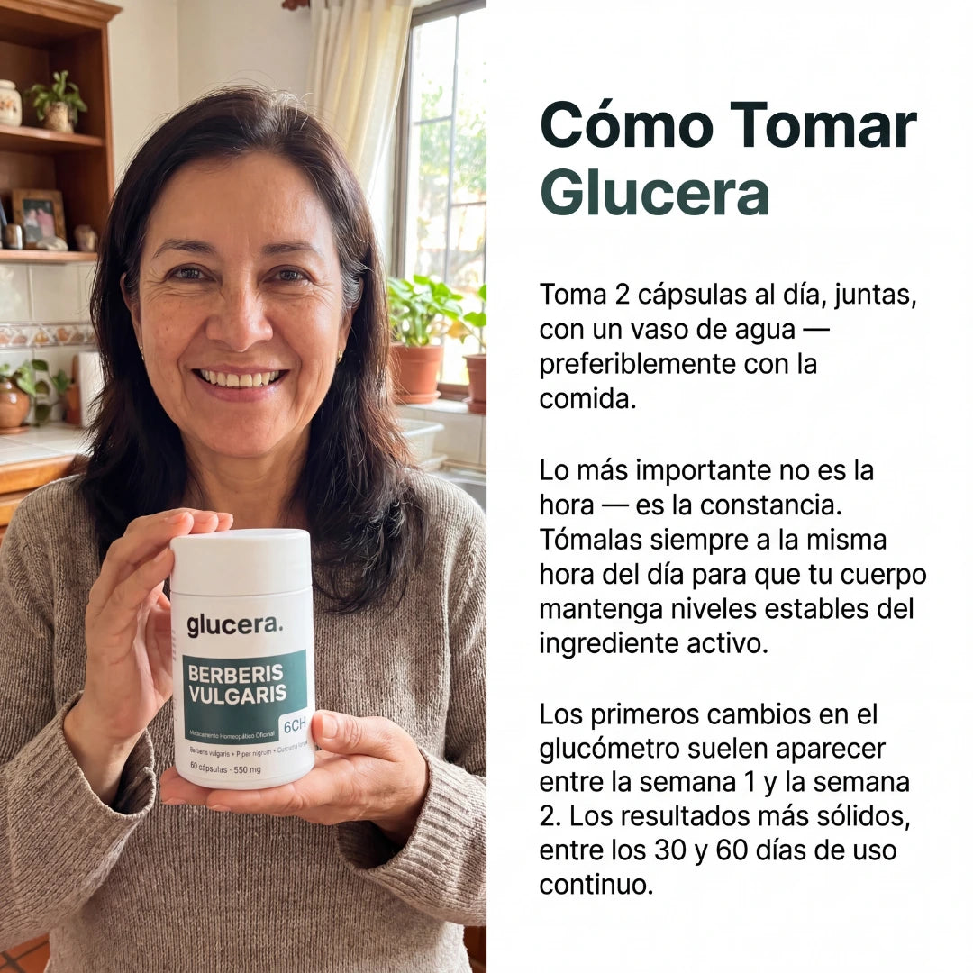 Glucera™ — Control Natural del Azúcar