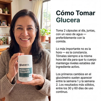 Glucera™ — Control Natural del Azúcar