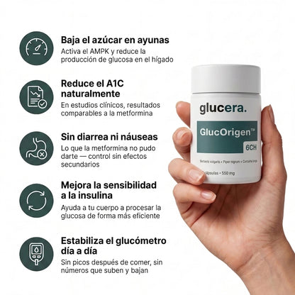 Glucera™ | Control Natural del Azúcar