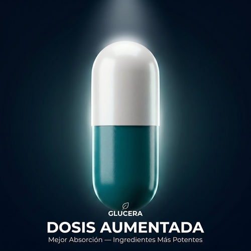 Glucera Dosis Aumentada — Mejor Absorción