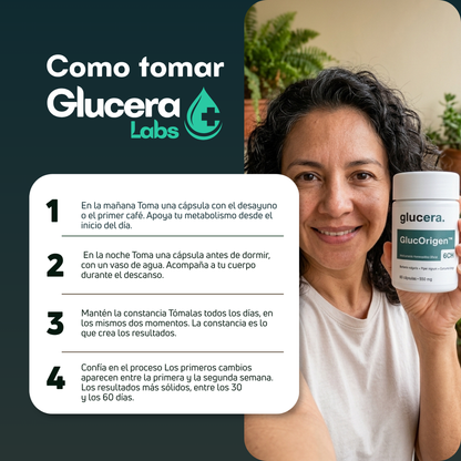Glucera™ | Control Natural del Azúcar